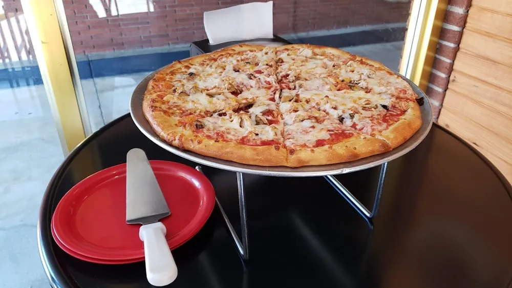Chicken Mushroom Pizza